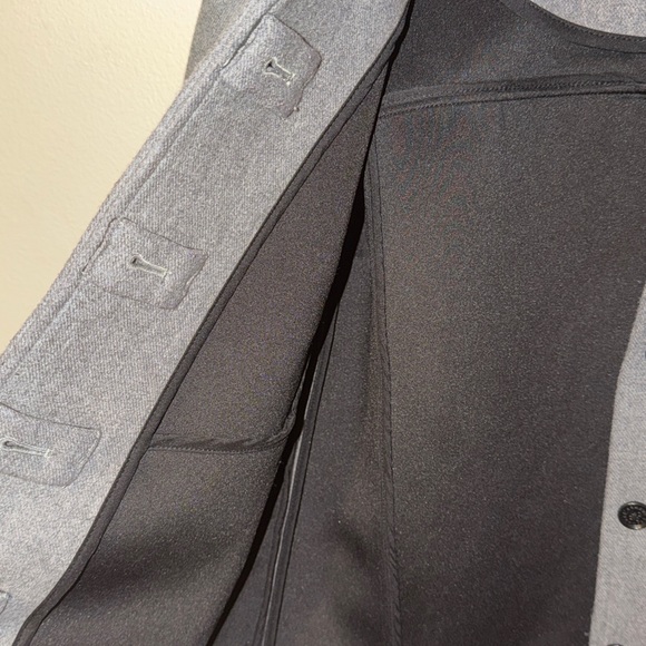 A|X Armani Exchange wool blend gray coat size small - Picture 2 of 5